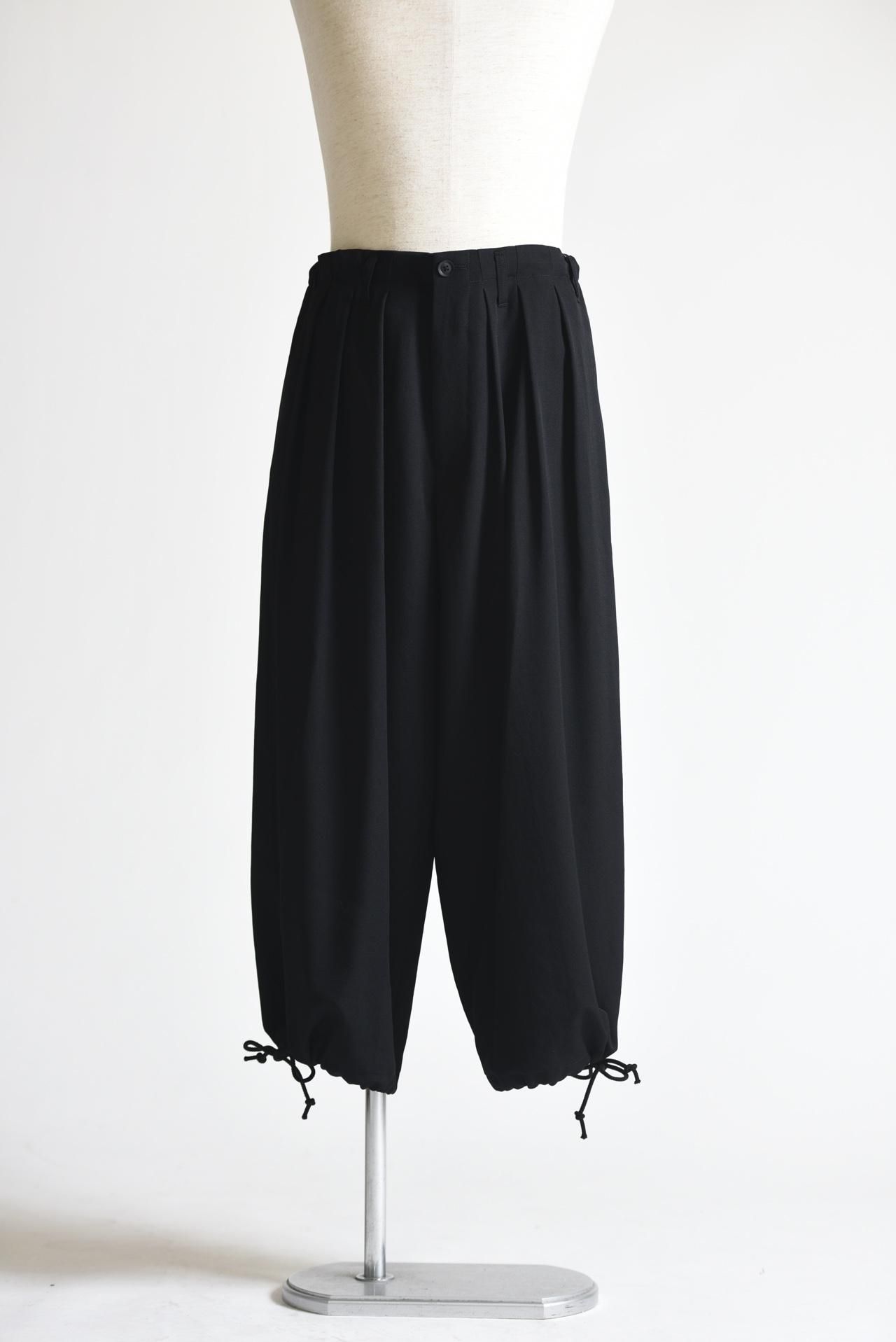 Yohji Yamamoto POUR HOMME ギャバジン　バルーンパンツ Yohji Yamamoto POUR HOMME ウールギャバジンスタンダード