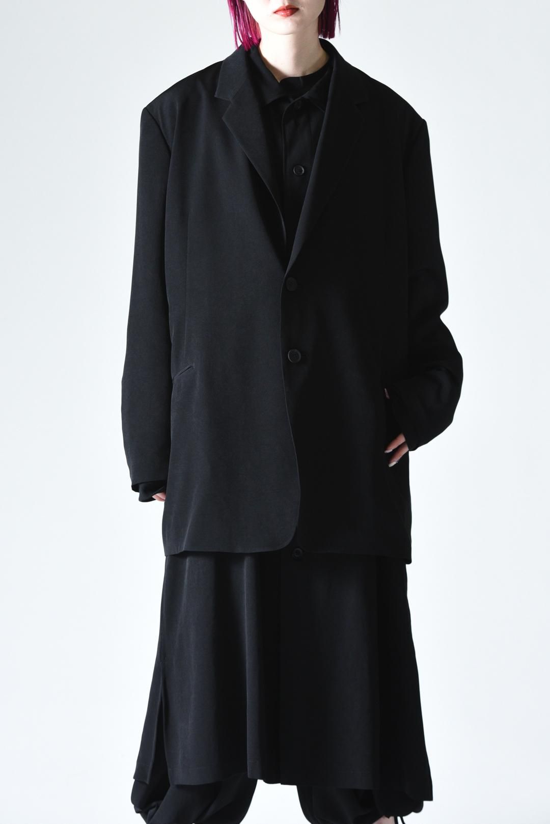 Yohji Yamamoto POUR HOMME トリアセテートタキシードクロス Yohji Yamamoto POUR HOMME トリアセテートタキシードクロス