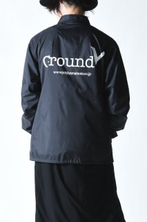 Ground Y  「GROUND Y」プリントコーチジャケット