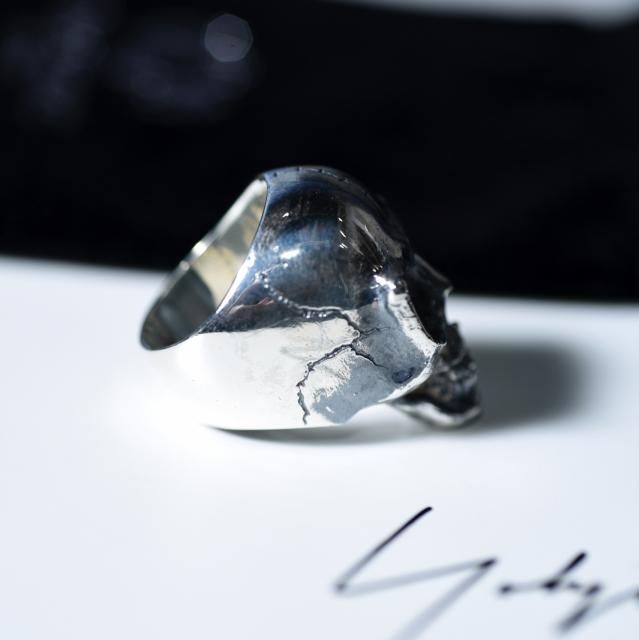 Yohji Yamamoto ロボットスカル シルバー950リング　19号 SILVER 950 PUMA SKULL RING(15号 Silver): GOTHIC YOHJI
