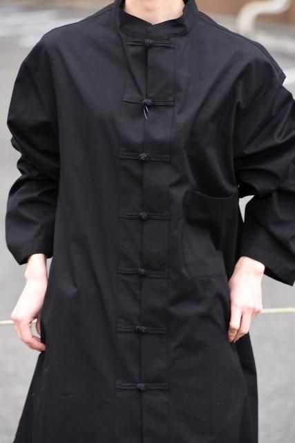 yohji yamamoto 16ss チャイナシャツ