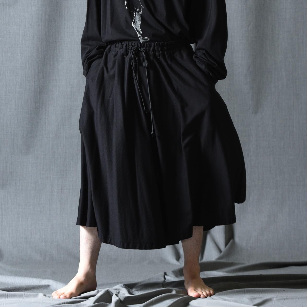 Ground Y ジャージードレープサークルパンツ black - Ka na ta Ground Y ジャージードレープサークルパンツ black - Ka na ta