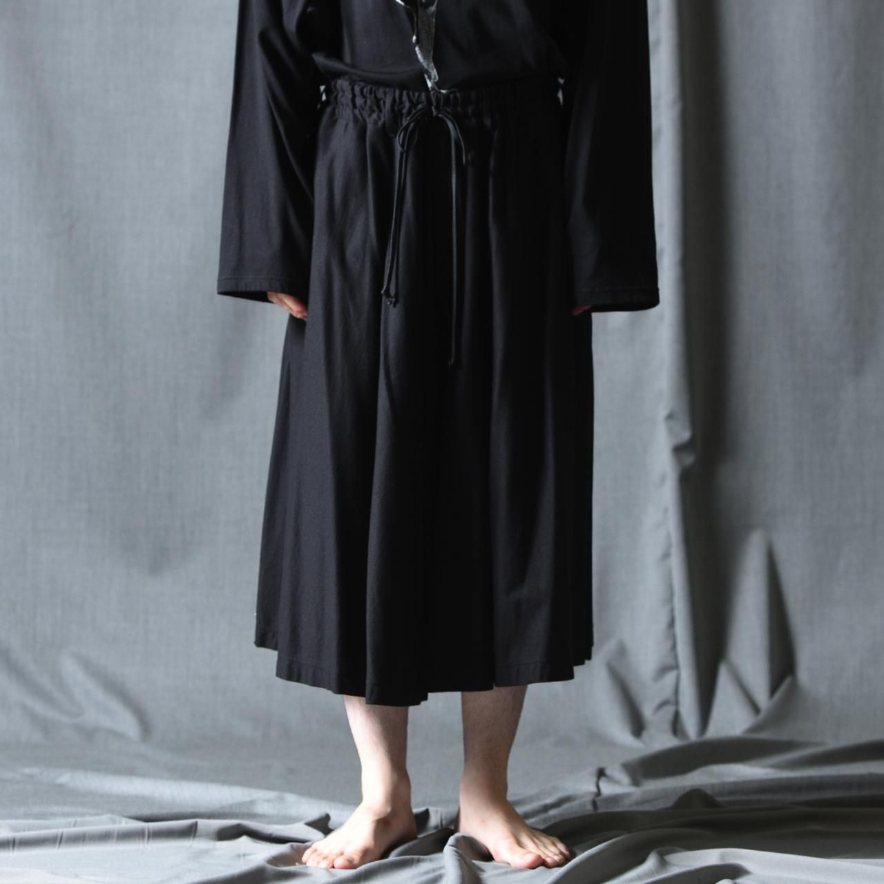 Ground Y ジャージードレープサークルパンツ black - Ka na ta Ground Y ジャージードレープサークルパンツ black - Ka na ta