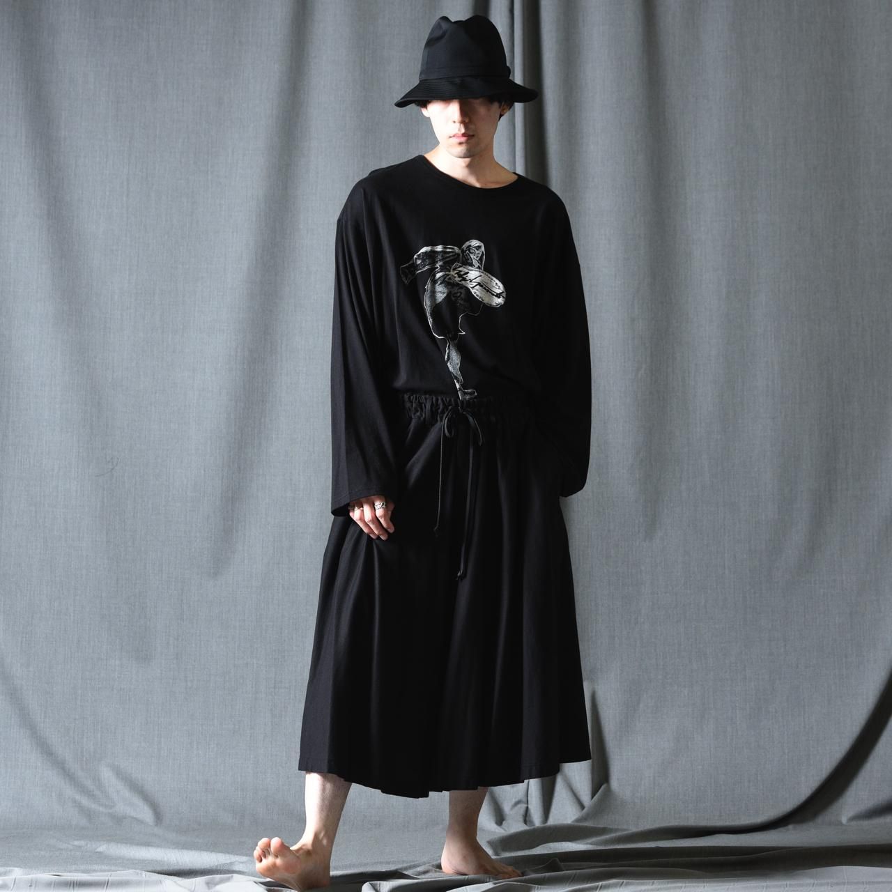Ground Y ジャージードレープサークルパンツ black - Ka na ta Ground Y ジャージードレープサークルパンツ black - Ka na ta