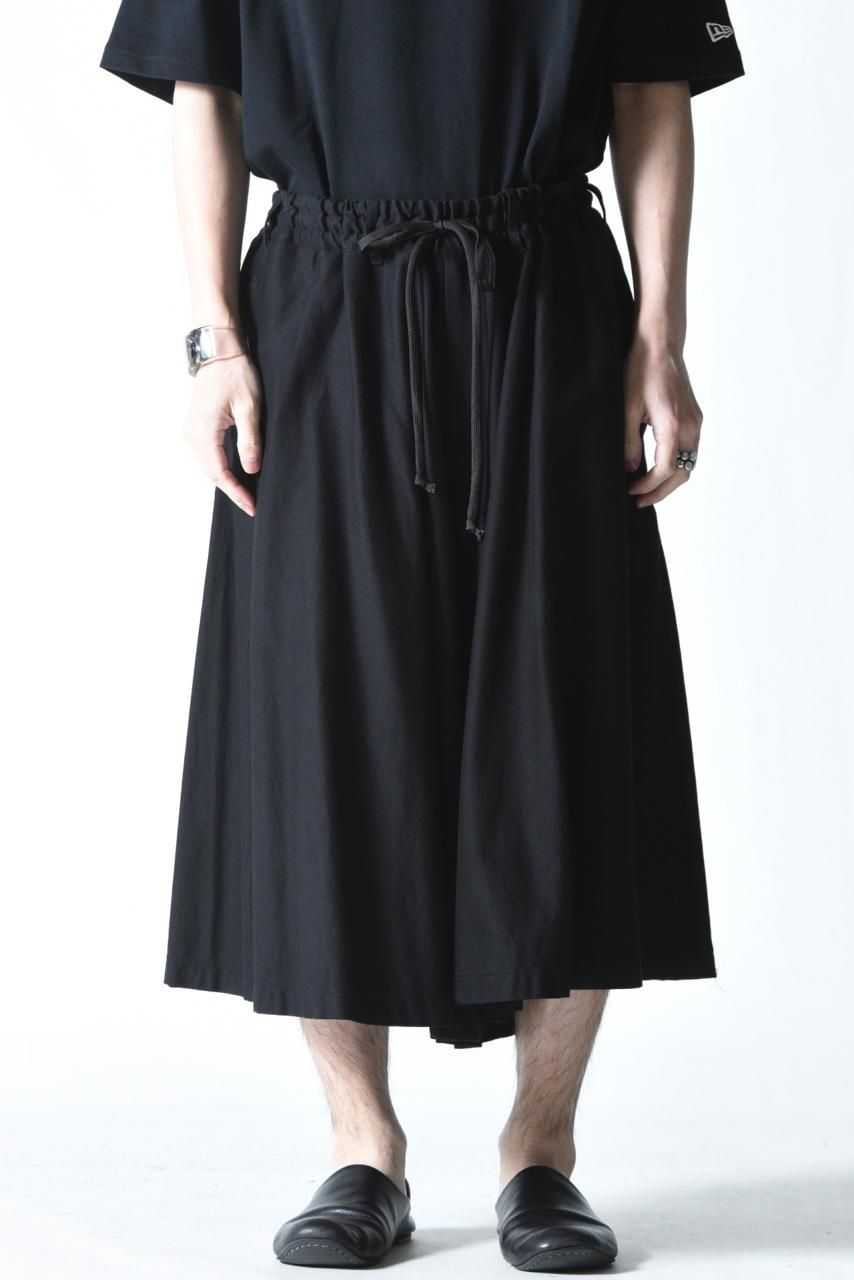 Ground Y ジャージードレープサークルパンツ black - Ka na ta,Yohji Yamamoto取扱 Dear Joze.  の通販サイト