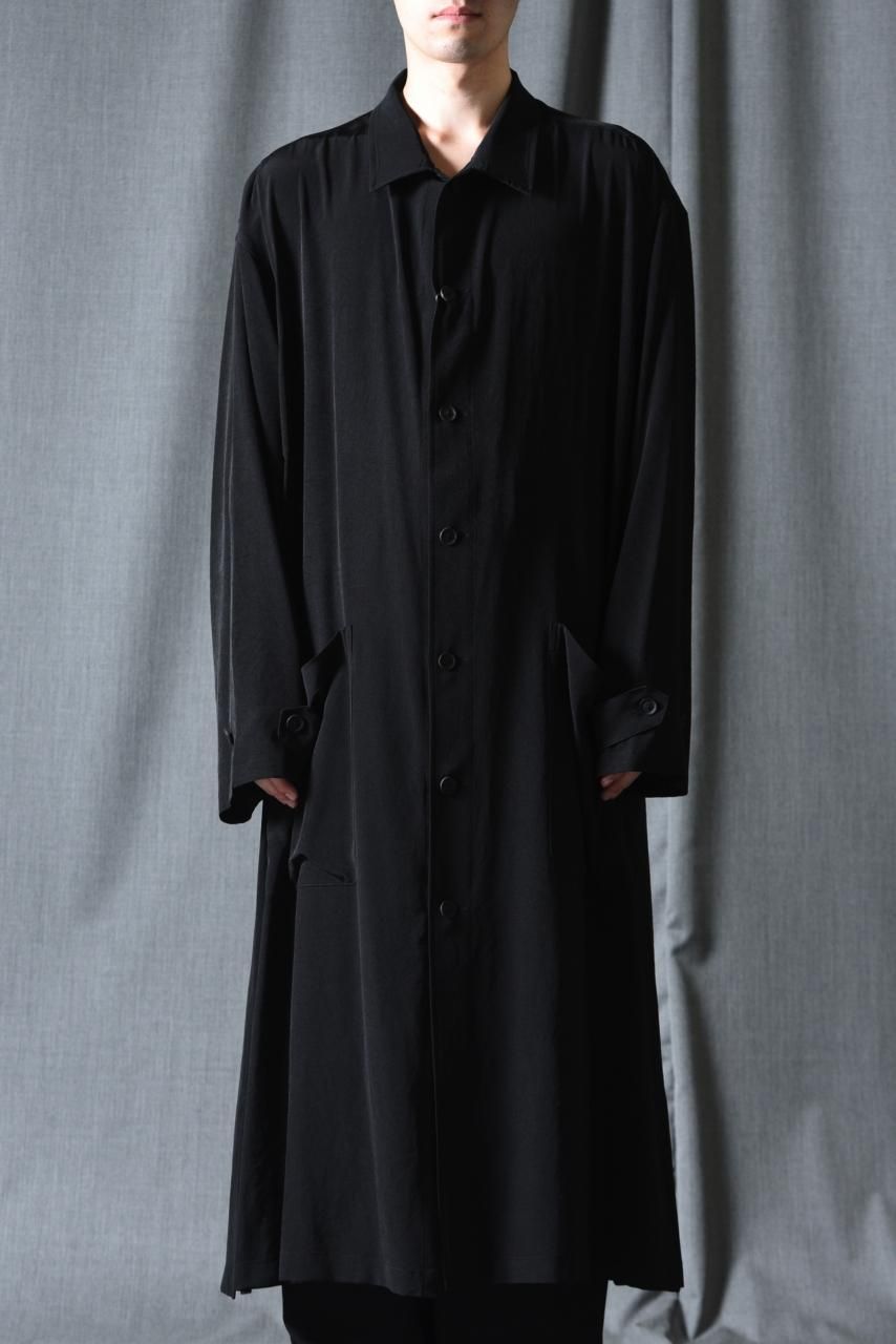 Yohji Yamamoto POUR HOMME トリアセテートタキシードクロス『Yohji Yamamoto』ロングシャツコート - Ka na ta,Yohji Yamamoto取扱 Dear Joze. の通販サイト Yohji Yamamoto POUR HOMME トリアセテートタキシードクロス『Yohji Yamamoto』ロングシャツコート - Ka na ta,Yohji Yamamoto取扱 Dear Joze. の通販サイト