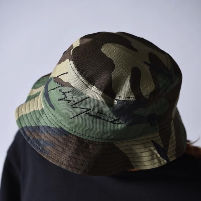 Yohji Yamamoto× NEW ERA camouflage BUCKET YY LOGO khaki - Ka Yohji Yamamoto× NEW ERA camouflage BUCKET YY LOGO khaki - Ka