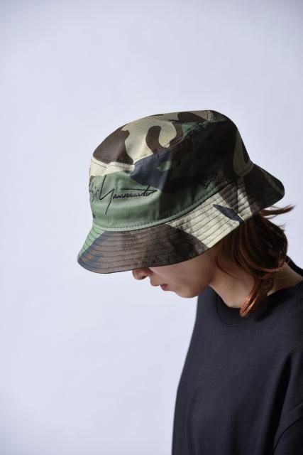 Yohji Yamamoto× NEW ERA camouflage BUCKET YY LOGO khaki - Ka Yohji Yamamoto× NEW ERA camouflage BUCKET YY LOGO khaki - Ka