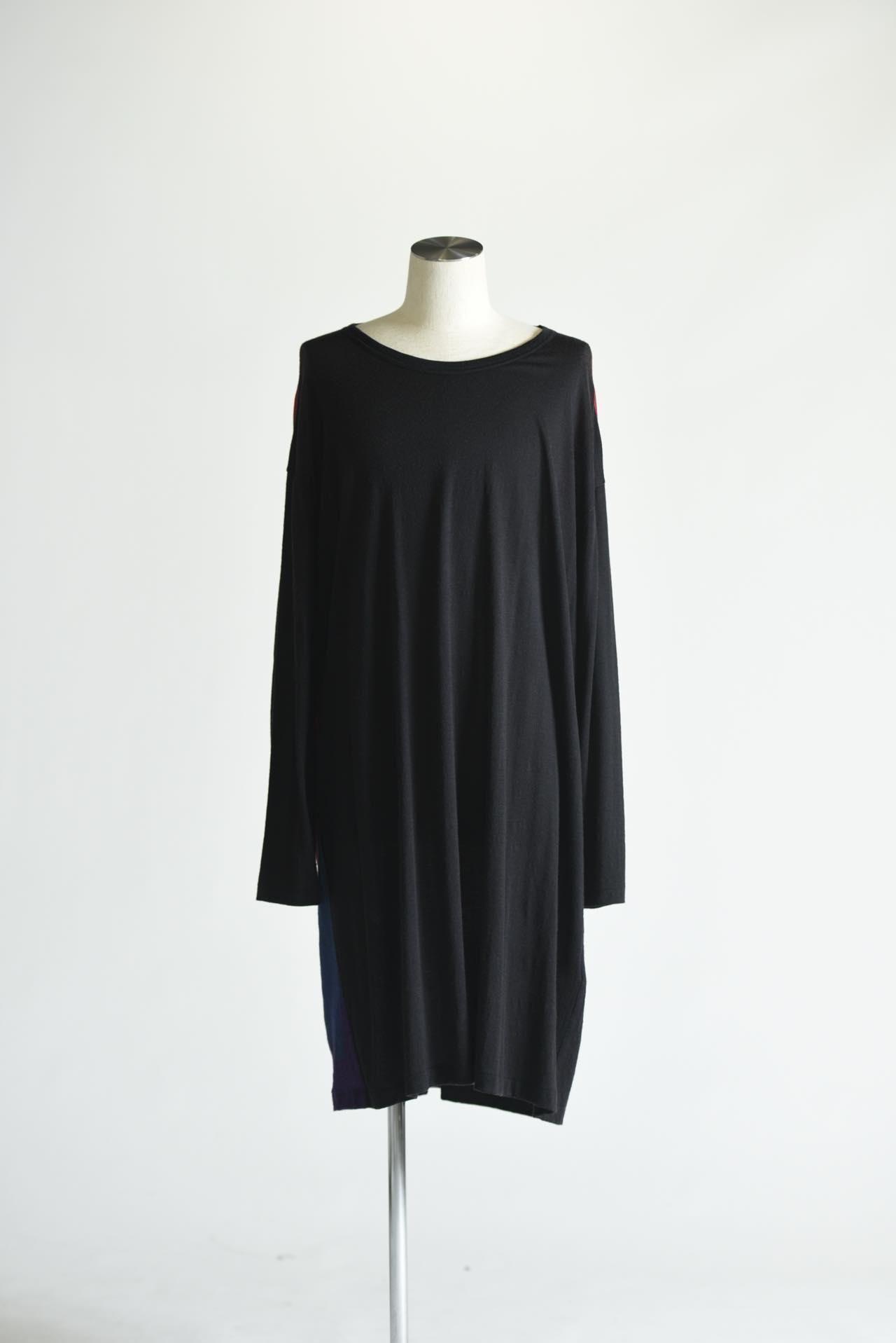 Yohji Yamamoto POUR HOMME 内田柄ウールロングカットソー - Ka