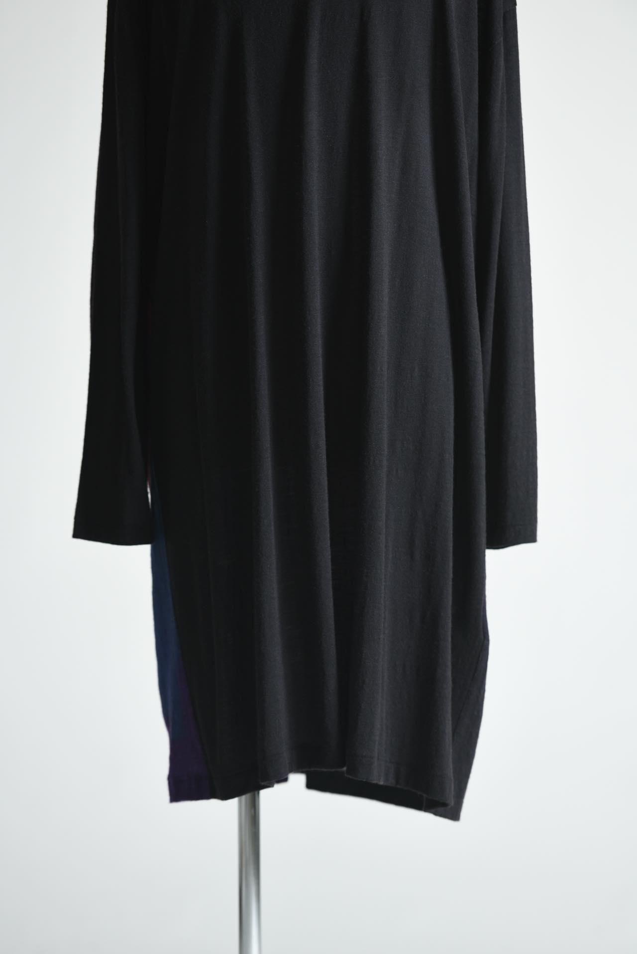 yohji yamamoto pour homme ロングカットソー Yohji Yamamoto POUR HOMME 内田柄ウールロングカットソー - Ka