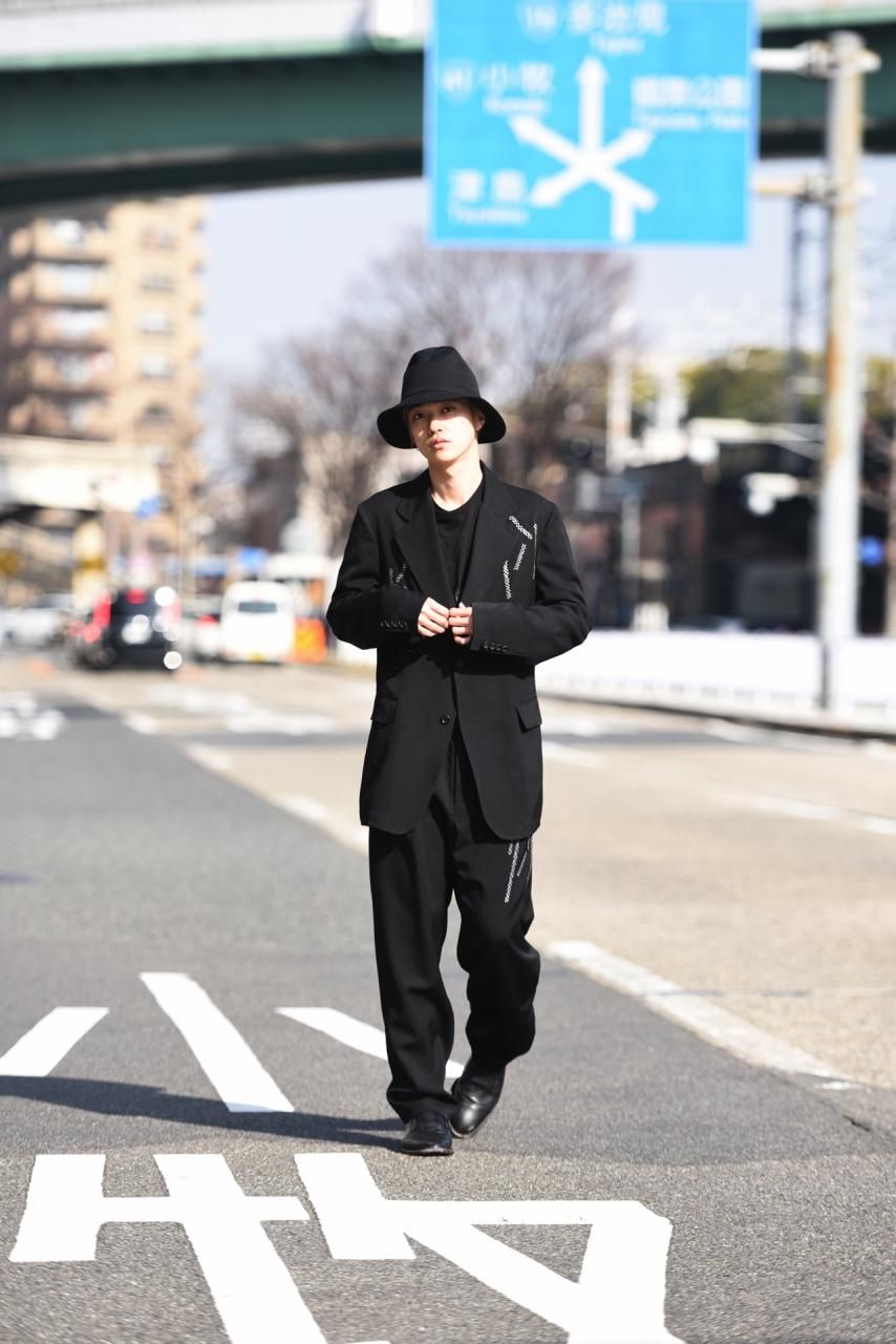 Yohji yamamoto 19aw ボンテージパンツ　オールドギャバよろしくお願いします