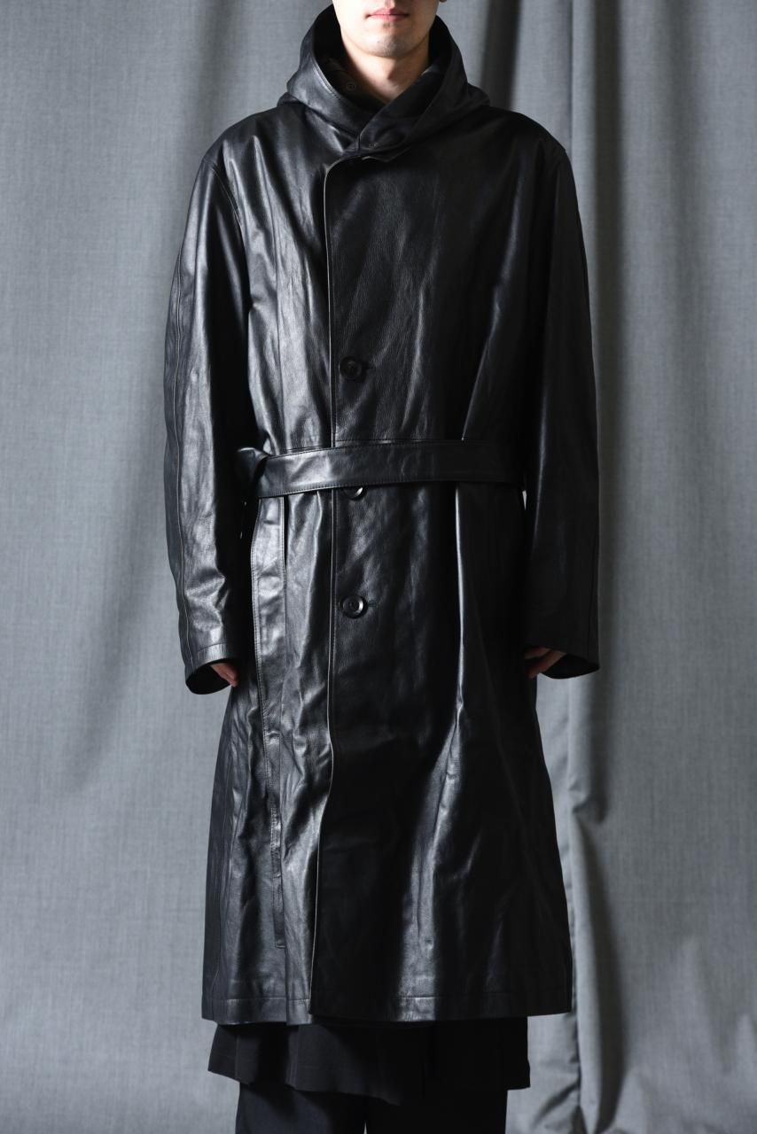 Yohji Yamamoto POUR HOMME × BACKLASH トルコステアレザービッグ ...