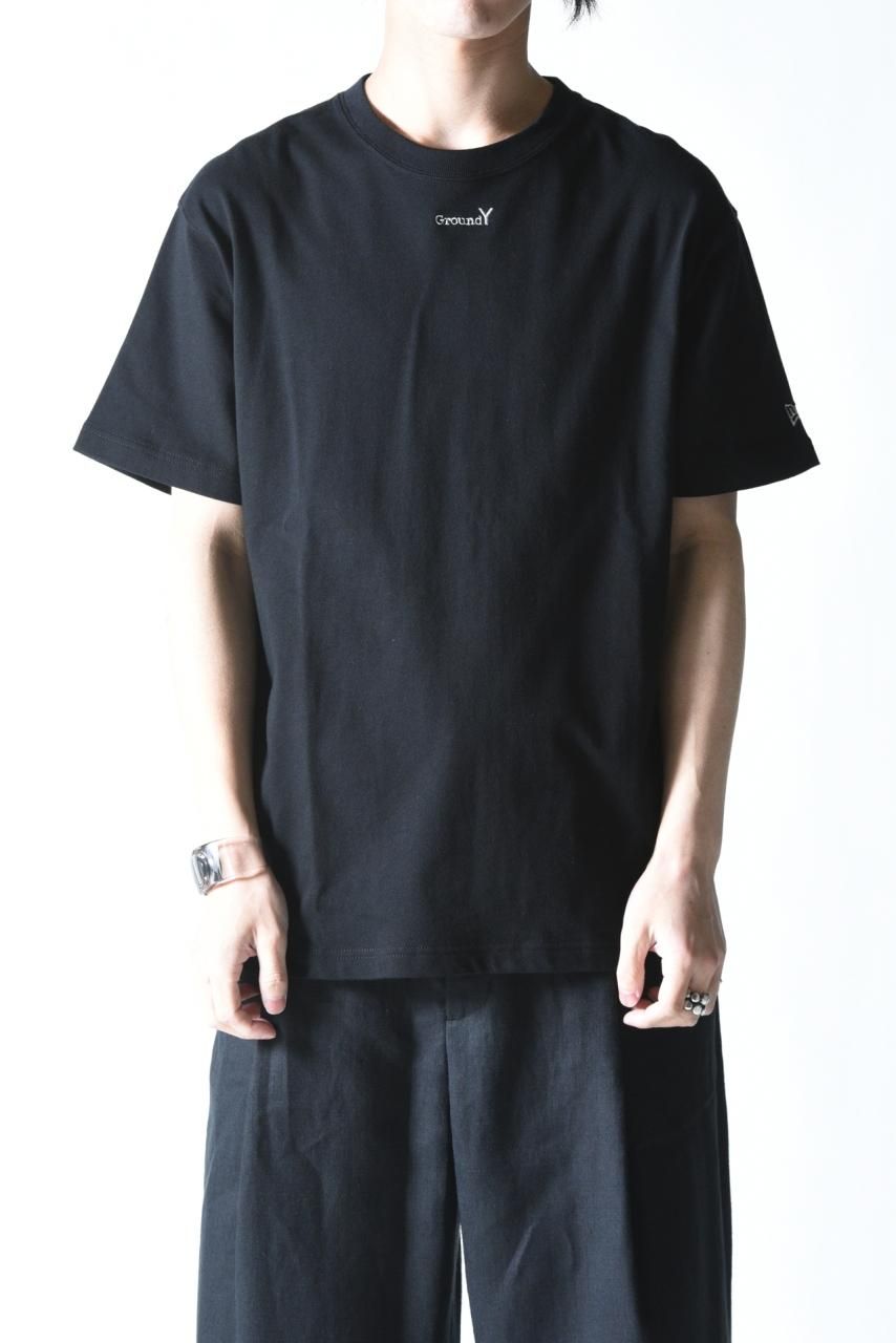 【Yohji Yamamoto】Ground Y×NEW ERA 刺繍ロゴ カットソー Ground Y × NEW ERA ® SS24 Collection | Yohji Yamamoto