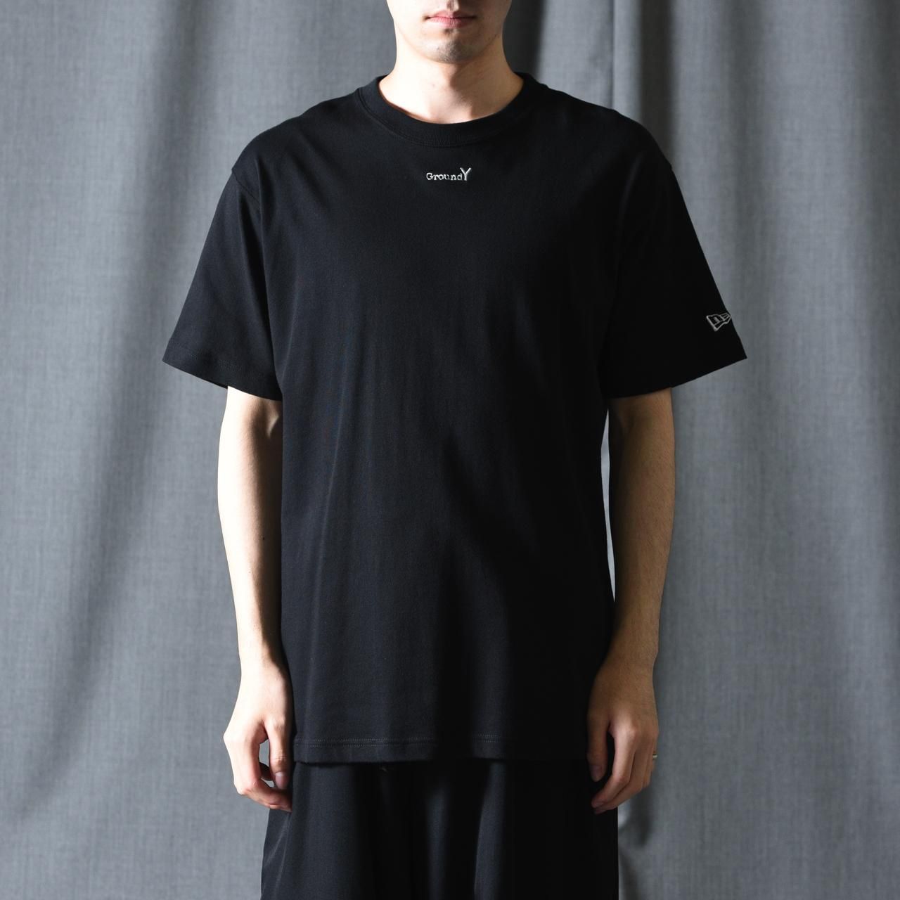 【Yohji Yamamoto】Ground Y×NEW ERA 刺繍ロゴ カットソー Ground Y×NEW ERA ロゴ刺繍T - Ka na ta,Yohji Yamamoto取扱