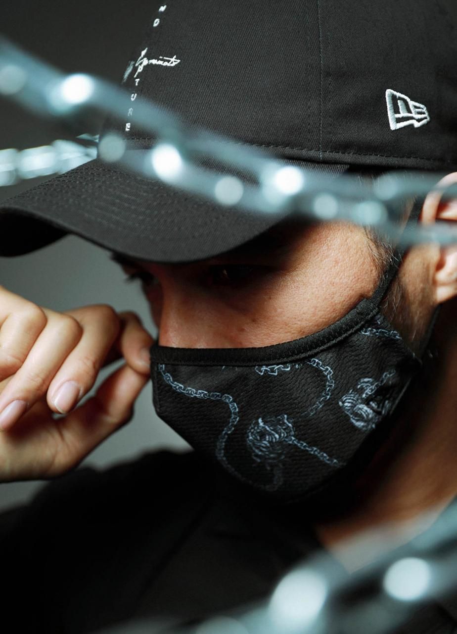 Yohji Yamamoto POUR HOMME × NEW ERA Face Covering Mask