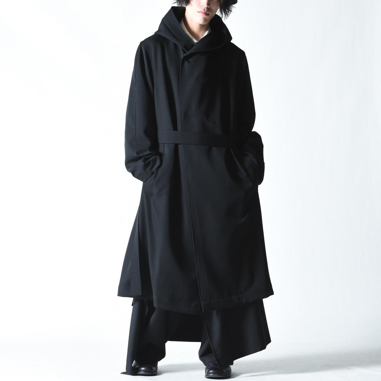 Yohji Yamamoto POUR HOMME シワギャバフードコート - Ka na ta,Yohji