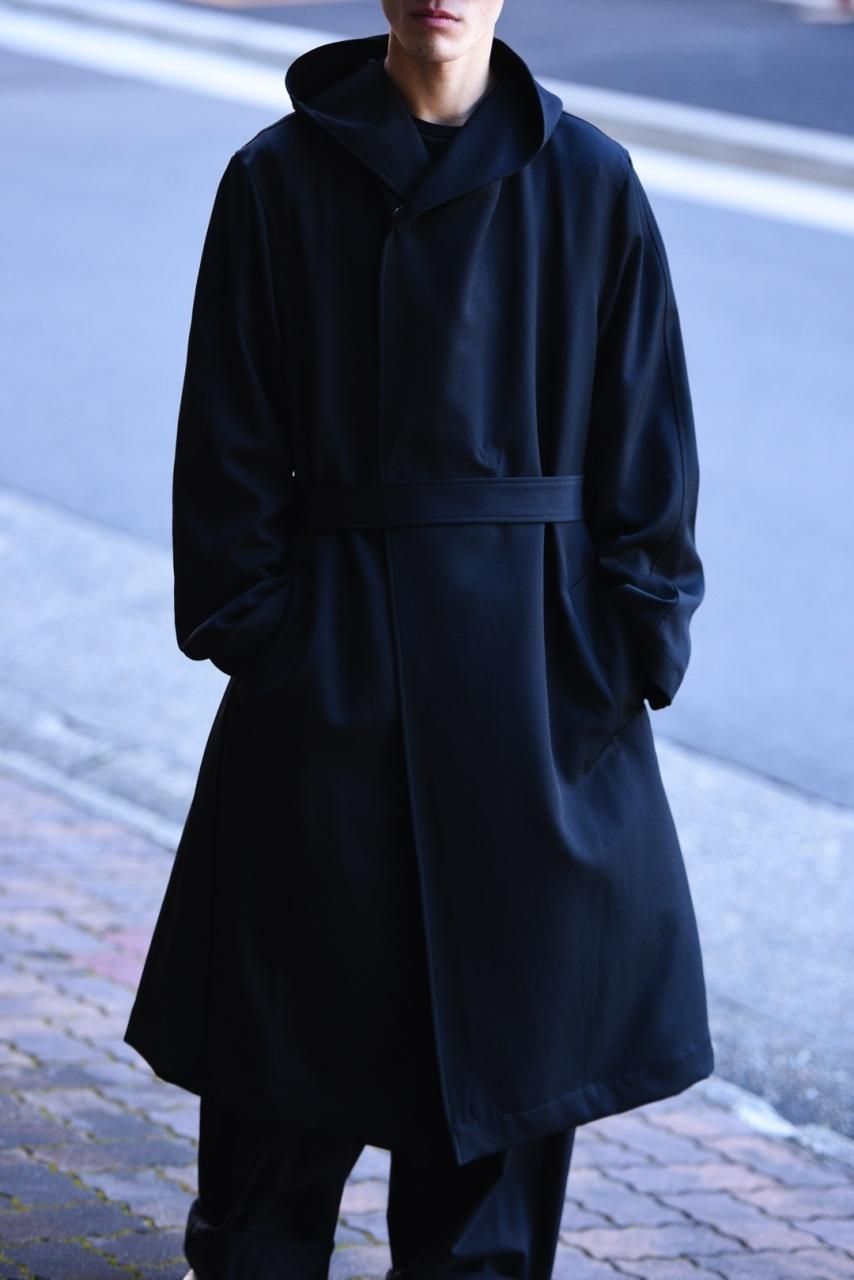 Yohji Yamamoto POUR HOMME シワギャバフードコート - Ka na ta Yohji Yamamoto POUR HOMME シワギャバフードコート - Ka na ta