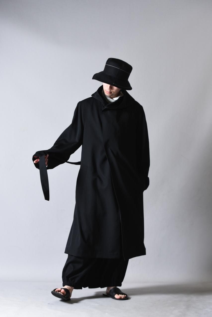 Yohji Yamamoto POUR HOMME シワギャバフードコート - Ka na ta Yohji Yamamoto POUR HOMME シワギャバフードコート - Ka na ta