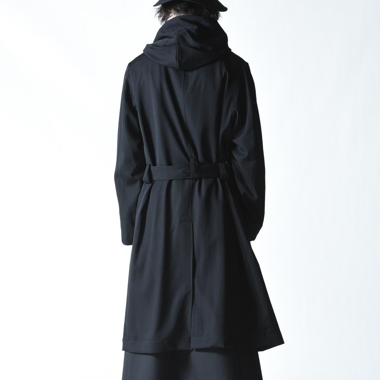 Yohji Yamamoto POUR HOMME シワギャバフードコート - Ka na ta Yohji Yamamoto POUR HOMME シワギャバフードコート - Ka na ta
