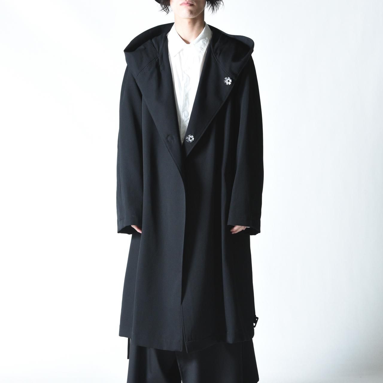 yohji yamamoto POUR HOMME フードヒヨクコート-