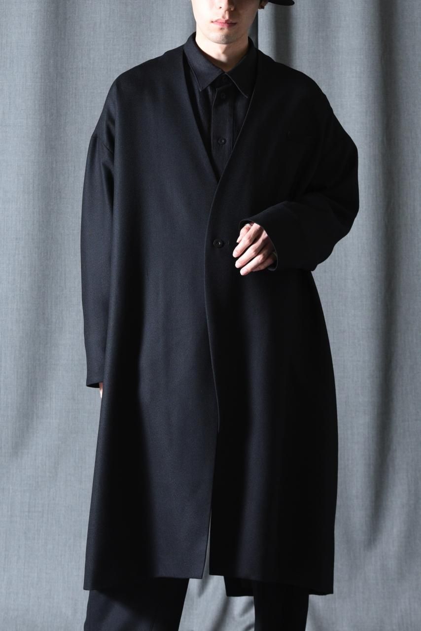 美品2021awKa na ta always coat black 【正規逆輸入品】 52.0%OFF ...