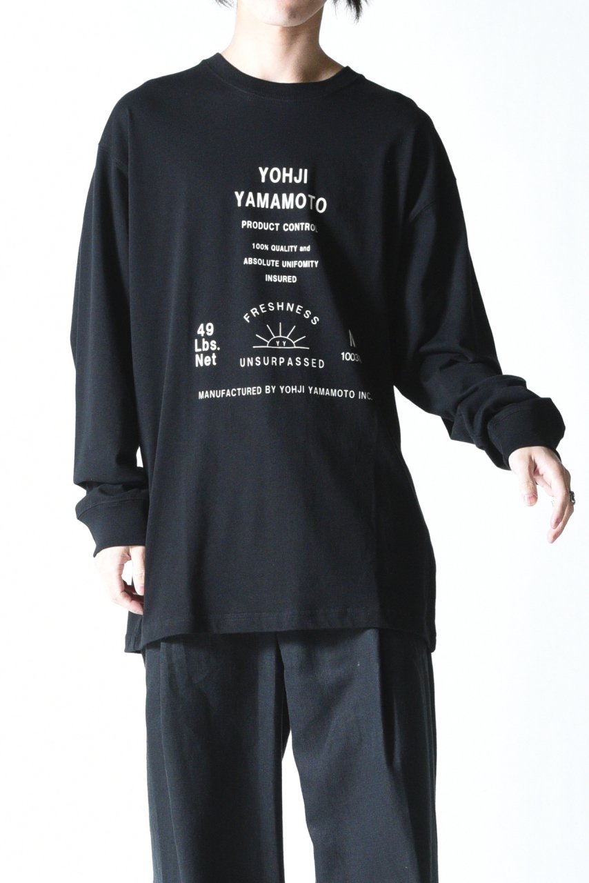 Yohji Yamamoto× NEW ERA 1990S ARTWORK PRINT LONG SLEEVES - Ka na 