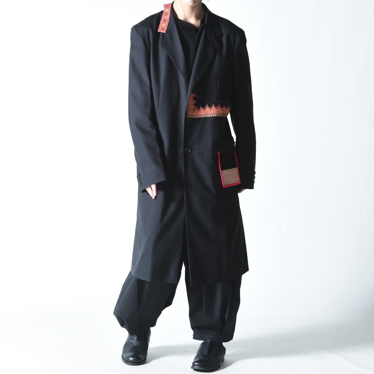 Y's BANG ON! 古布ロングジャケット/ピエス・ユニック(一点物) - Ka na