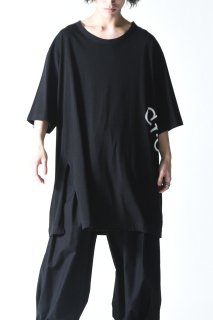 Ground Y  GYグラフィックジャンボカットソー black