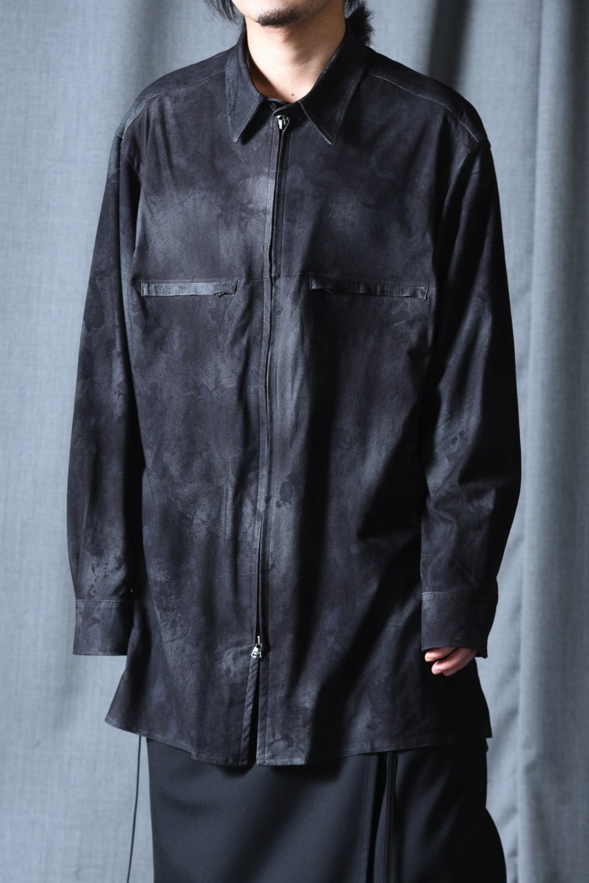 Yohji Yamamoto POUR HOMME × BACKLASH カンガルーレザージップブラウス - Ka na ta,Yohji  Yamamoto取扱 Dear Joze. の通販サイト