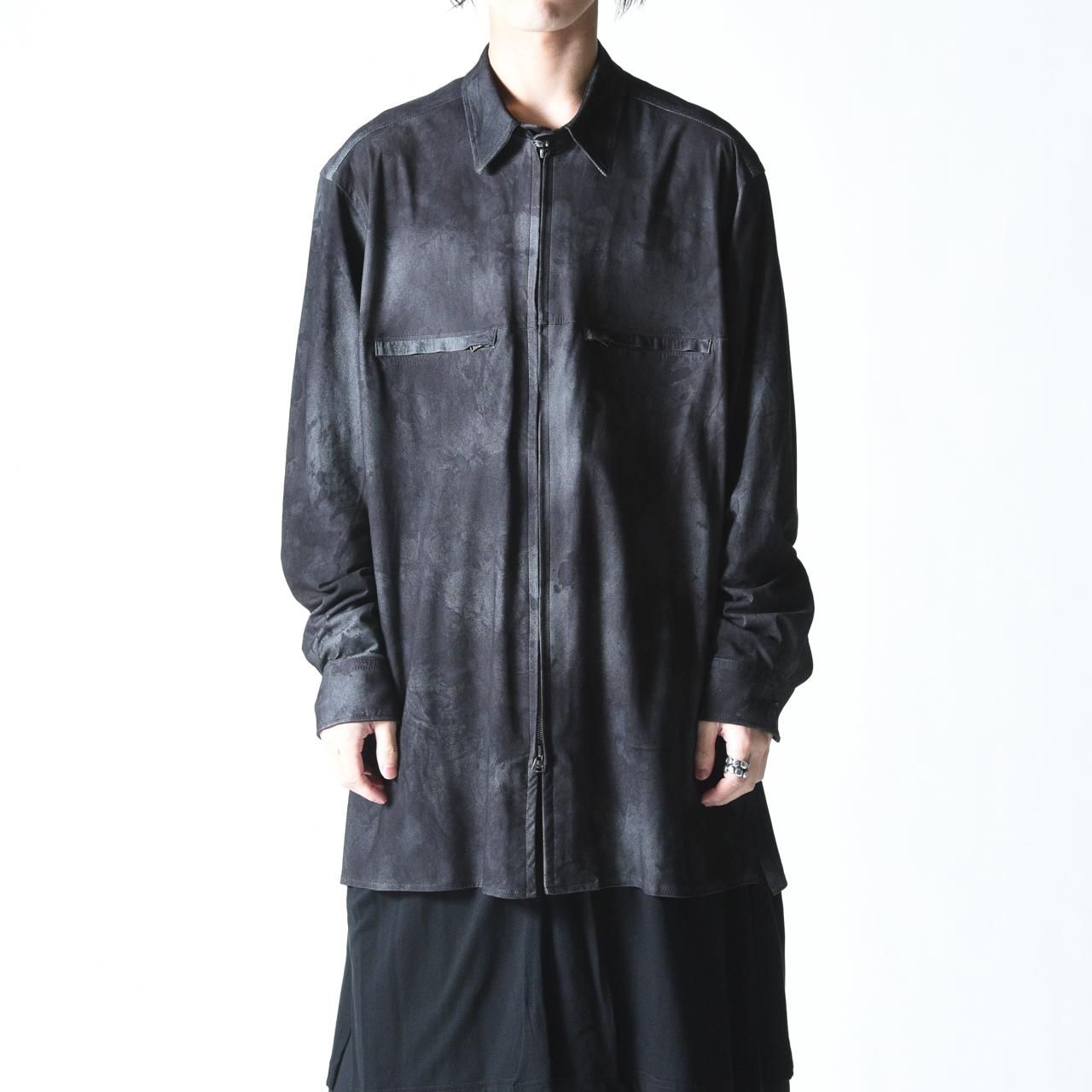 Yohji Yamamoto POUR HOMME × BACKLASH カンガルーレザージップ Yohji Yamamoto POUR HOMME × BACKLASH カンガルーレザージップ