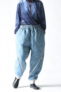 SUÉSADA Quilting Pants blue