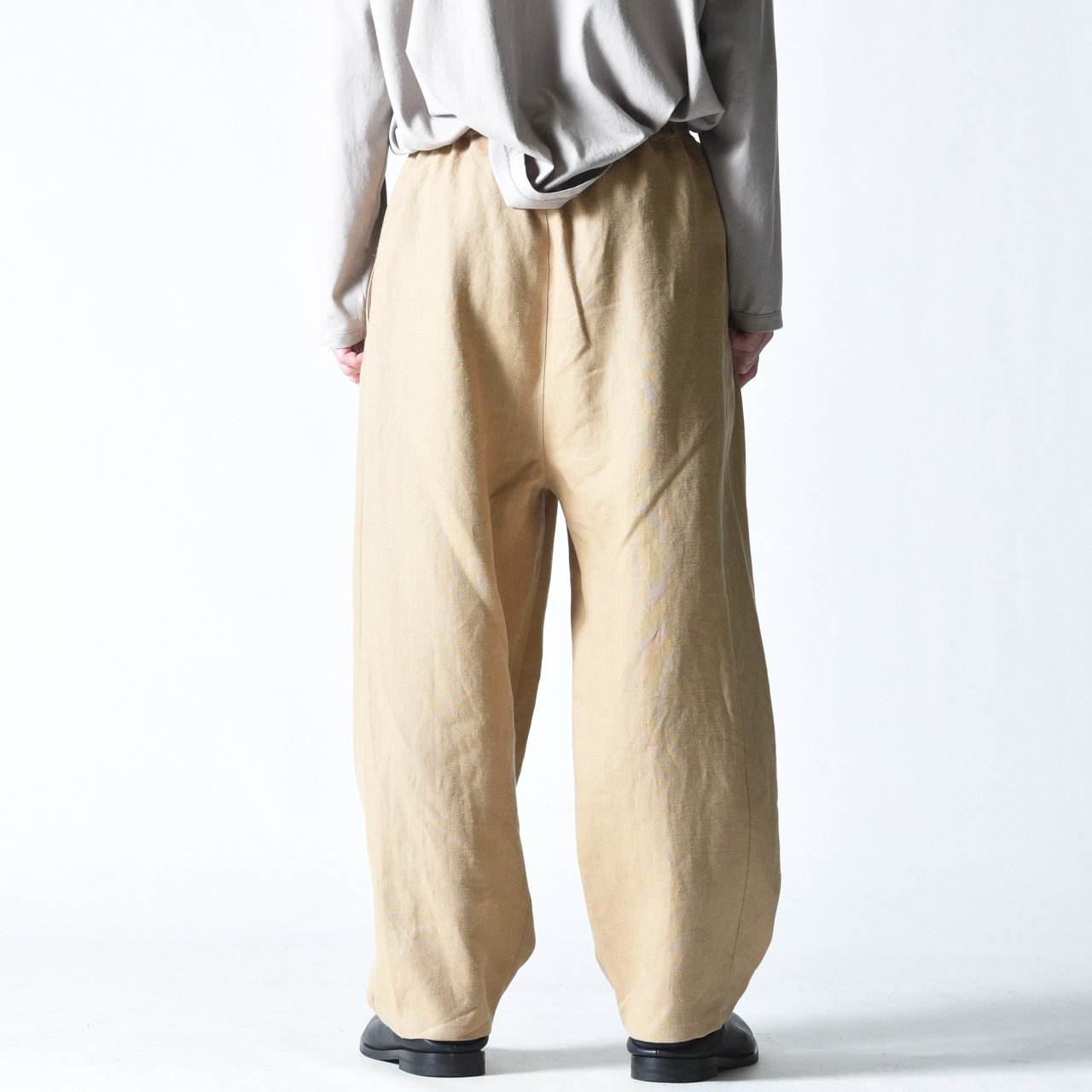 Ka na ta always 4 tack pants 2022 beige - Ka na ta,Yohji