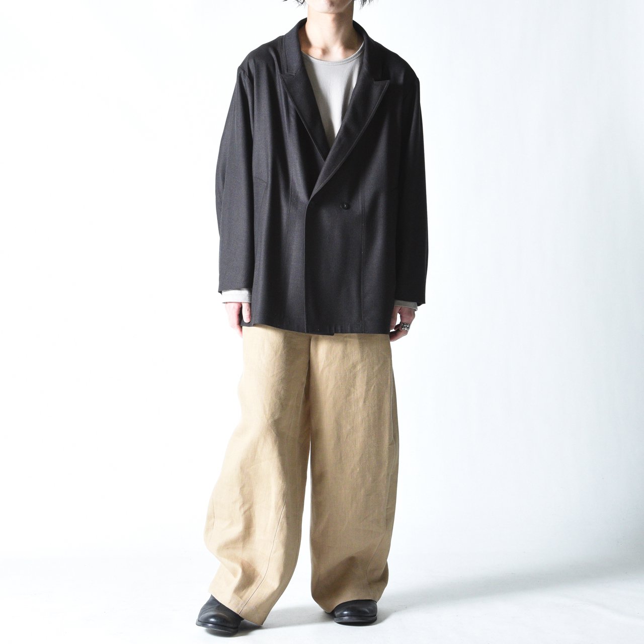 Ka na ta always pants 2022 beige - Ka na ta,Yohji Yamamoto取扱 