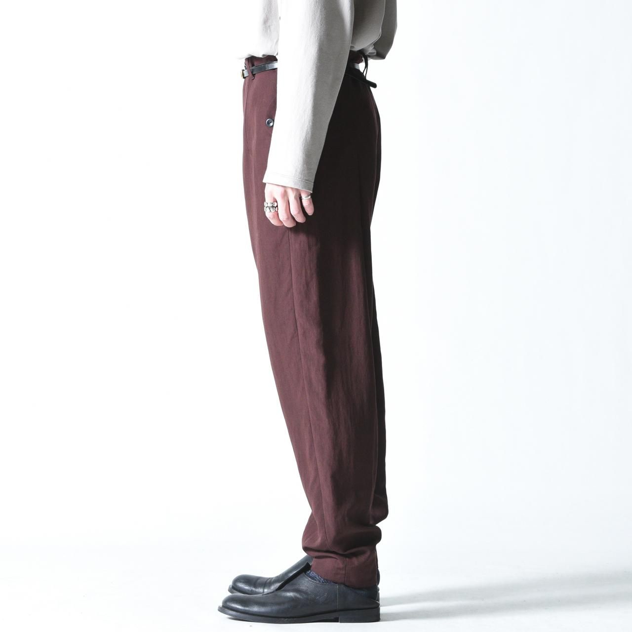 Ka na ta S pants brown - Ka na ta,Yohji Yamamoto取扱 Dear Ka na ta S pants brown - Ka na ta,Yohji Yamamoto取扱 Dear