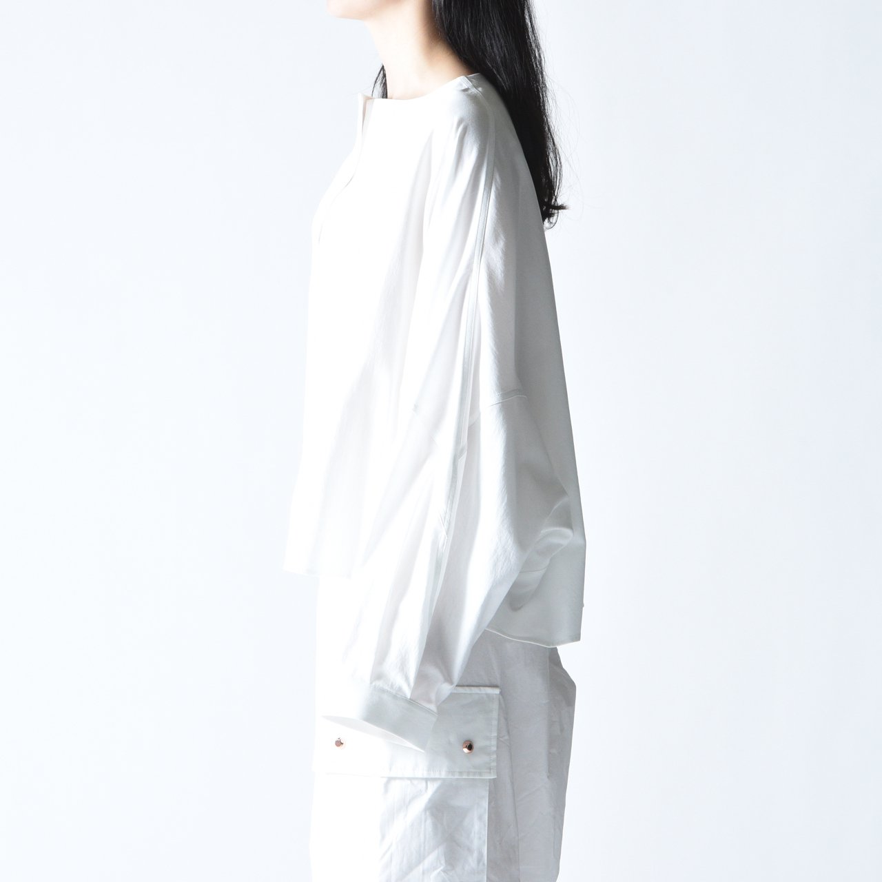 Ka na ta short shirt white - Ka na ta,Yohji Yamamoto取扱 Dear Joze 