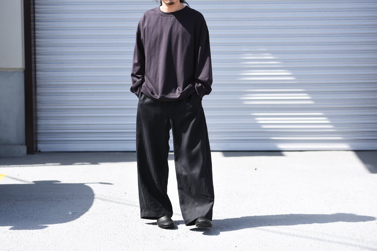 Ka na ta always pants 2022 black - Ka na ta,Yohji Yamamoto取扱 Dear Joze.  の通販サイト