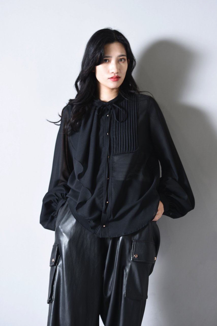 SUÉSADA Blouse Black - Ka na ta,Yohji Yamamoto取扱 Dear Joze. の