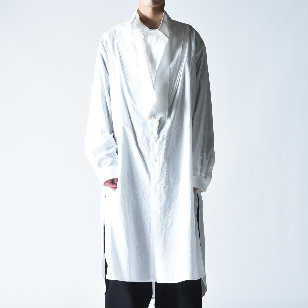 Yohji Yamamoto POUR HOMME アシンメトリービッグブラウス - Ka
