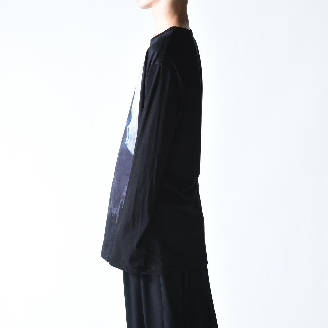 Yohji Yamamoto POUR HOMME 「山本耀司」プリントBIGカットソー Yohji Yamamoto POUR HOMME 「山本耀司」プリントBIGカットソー