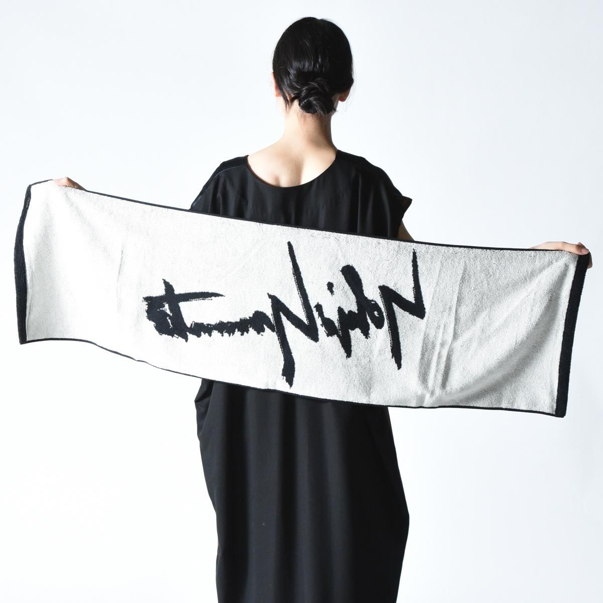 Yohji Yamamoto MAISON SIGNATURE LONG FACE TOWEL - Ka na ta Yohji Yamamoto MAISON SIGNATURE LONG FACE TOWEL - Ka na ta