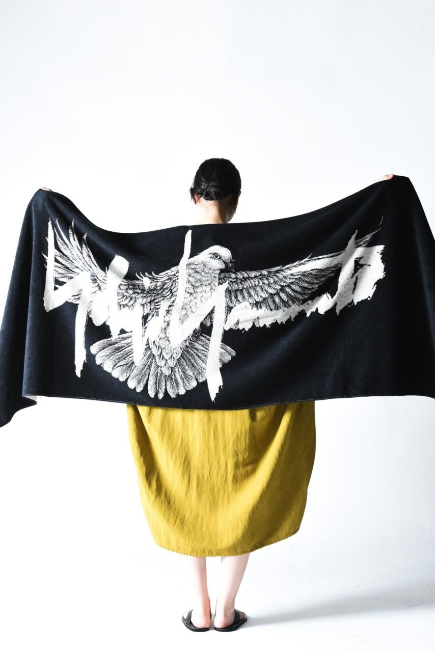 Yohji Yamamoto MAISON BIRD BIG BATH TOWEL - Ka na ta,Yohji