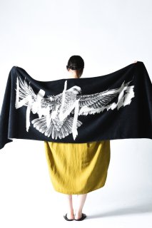 Yohji Yamamoto MAISON BIRD BIG BATH TOWEL