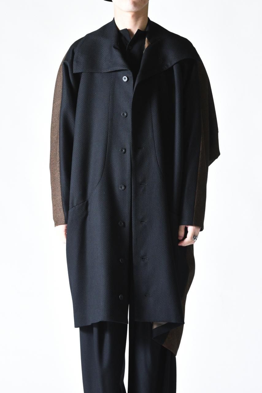 Ka na ta ice coat black×brown - Ka na ta,Yohji Yamamoto取扱 Dear