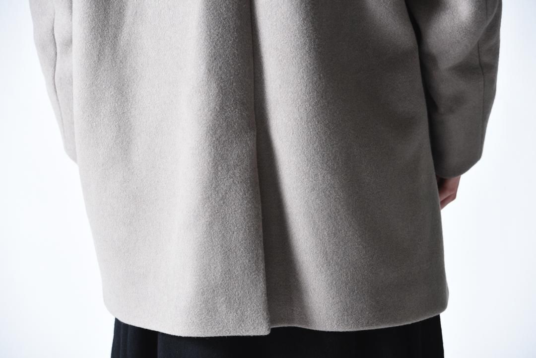 Ka na ta half trench coat gray   Ka na ta,Yohji Yamamoto取扱 Dear