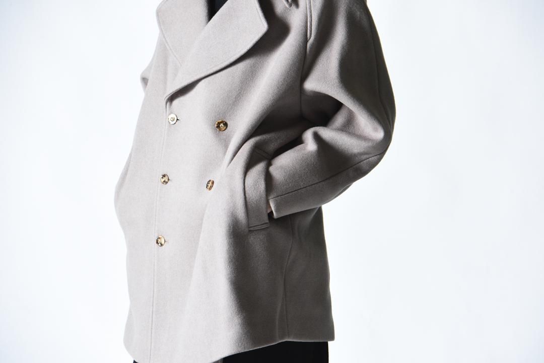 Ka na ta half trench coat gray - Ka na ta,Yohji Yamamoto取扱 Ka na ta half trench coat gray - Ka na ta,Yohji Yamamoto取扱
