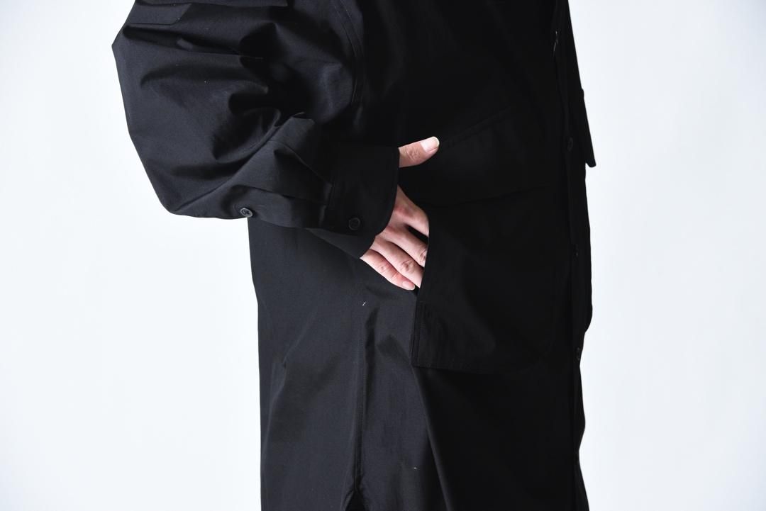 Yohji Yamamoto POUR HOMME 100番双糸ブロードビッグシャツ - Ka Yohji Yamamoto POUR HOMME 100番双糸ブロードビッグシャツ - Ka