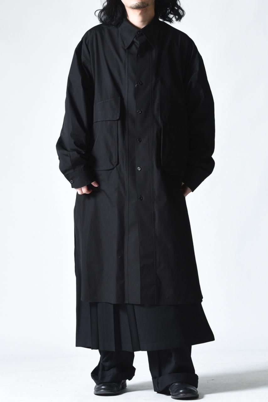 Yohji Yamamoto POUR HOMME 100番双糸ブロードビッグシャツ - Ka
