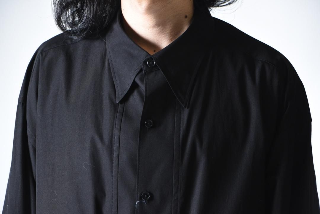 Yohji Yamamoto POUR HOMME 100番双糸ブロードビッグシャツ - Ka Yohji Yamamoto POUR HOMME 100番双糸ブロードビッグシャツ - Ka