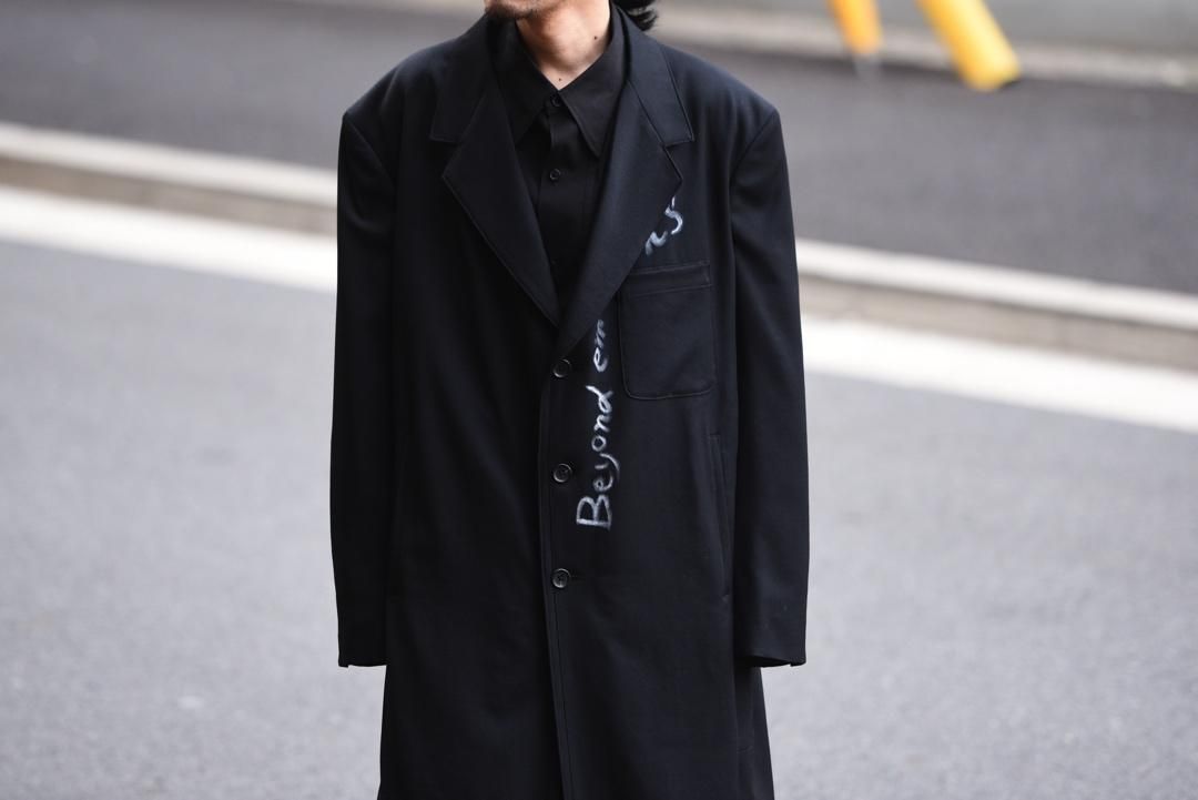 Yohji Yamamoto POUR HOMME 心しずかに.レイヤードコート   Ka