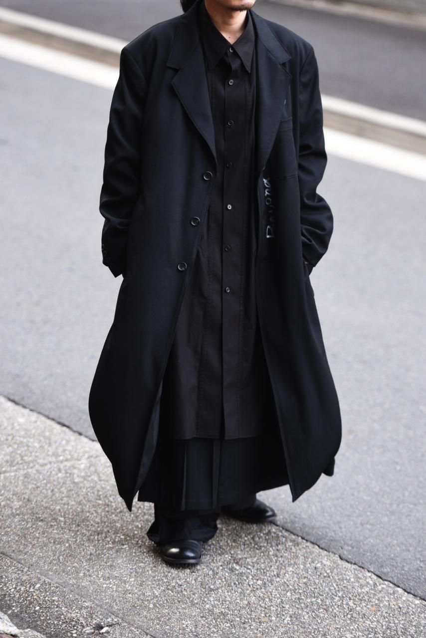 Yohji Yamamoto POUR HOMME 「心しずかに....」レイヤードコート - Ka